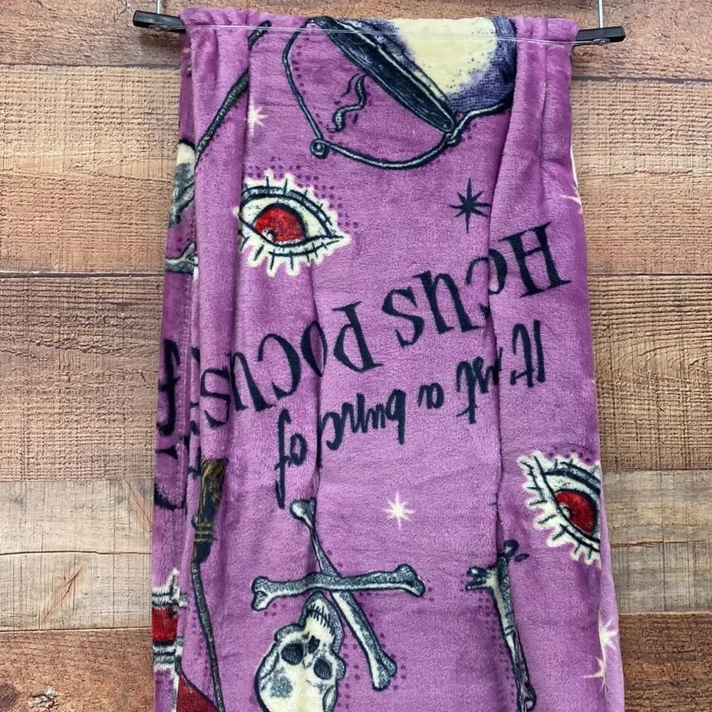 Disney Hocus Pocus Ultra Plush Throw Blanket NWT
